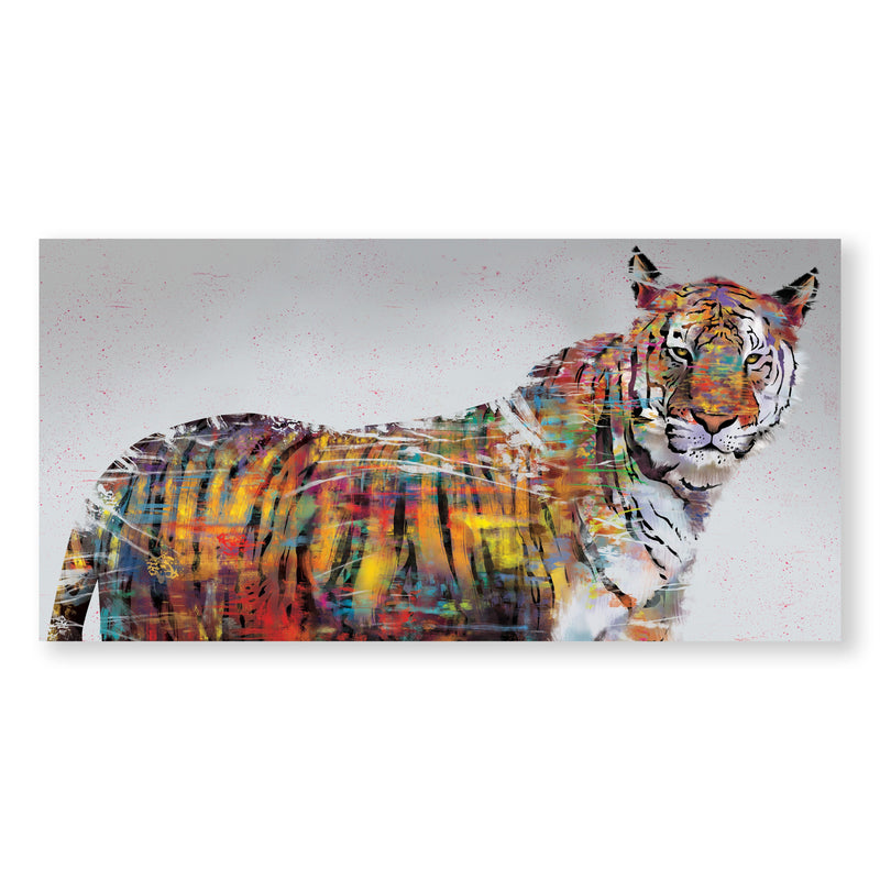 Graffiti Tiger Canvas - Single Panel