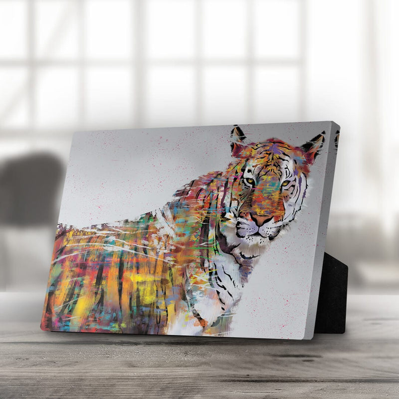 Graffiti Tiger Desktop Canvas