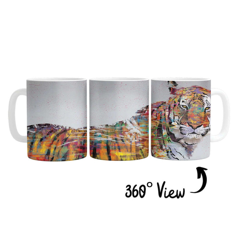 Graffiti Tiger Mug