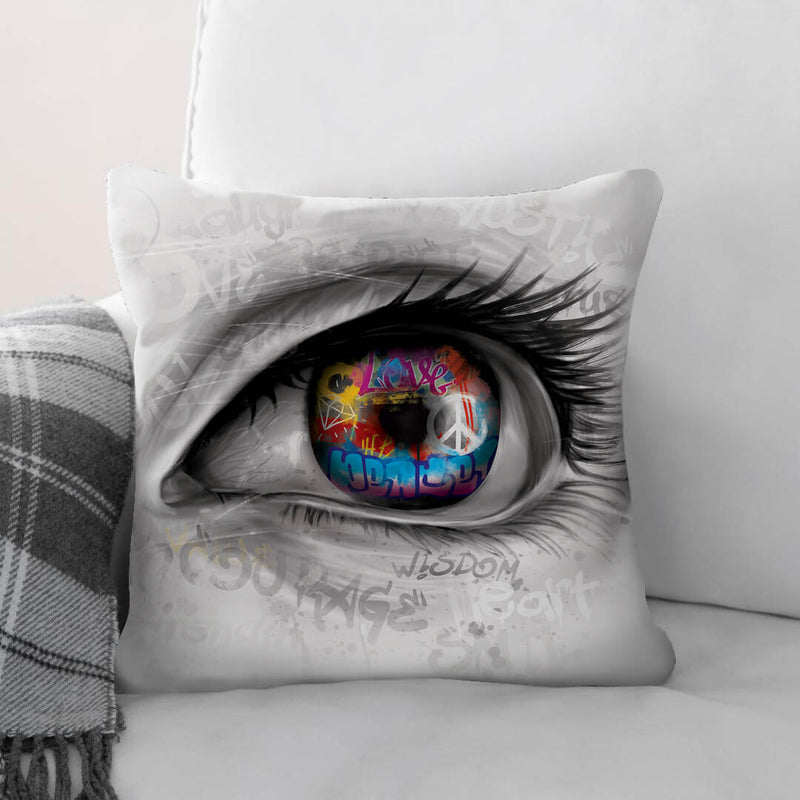 Graffiti Vision Cushion