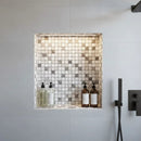Granada Blend Polished 1x1 Marble Mosaics 12x12