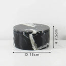 GobekUsa Grand Antique Marble Stone Storage Jar Luxury Box
