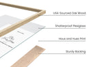 Bristol Gallery Frames, Beige