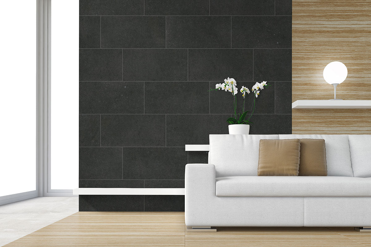 MSI Graphite Porcelain Tile, dimensions drawing