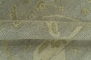 Gray And Beige Traditional Oushak Design Hand Knotted 5.6x8.6 wool area rug by The Rug Decor
