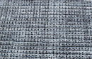 Modern Gray and Black Hand Loom Viscose 5x8 Area Rug