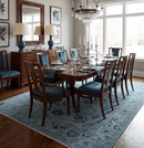 Gray and Charcoal Wool Area Rug Hand Knotted Traditional Oushak Antique Look Style