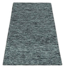 Gray and Charcoal Hand Tufted Solid Natural Wool Area Rug - Contemporary Modern Design by The Rug Decor