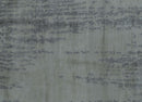 Gray And Silver Modern Abstract Design Hand Knotted Bamboo Silk Area Rug