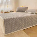 GobekUsa Antibacterial Milk Velvet Mattress, Thick & Warm with Anti-Slip Straps
