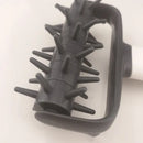 Gray and white silicone dough roller pastry wheel kitchen tool by Decorbites