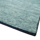 Gray, Beige and Silver contemporary Hand knotted 9x12 wool Area Rug by The Rug Decor