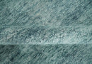 Gray, Beige and Silver contemporary Hand knotted 9x12 wool Area Rug by The Rug Decor
