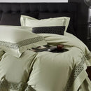 GobekUsa Egyptian Cotton Luxury Hotel Bedding Set: Duvet, Sheet, Pillowcases
