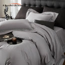 GobekUsa Egyptian Cotton Luxury Hotel Bedding Set: Duvet, Sheet, Pillowcases