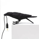 GobekUsa Lively Bird Resin Table Lamp - Home Decor Lighting for Bedroom, Living Room