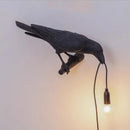 GobekUsa Lively Bird Resin Table Lamp - Home Decor Lighting for Bedroom, Living Room