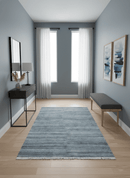 Gray, Charcoal and Silver Modern Abstract Dari 5x8 Pet yarn Area Rug