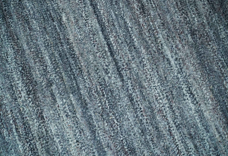 Gray, Charcoal and Silver Modern Abstract Dari 5x8 Pet yarn Area Rug
