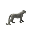 GobekUsa Leopard Flocking Sculpture Cheetah Pendant Home Decor Figurine