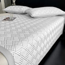 GobekUsa Cooling Ice Bean Mesh Embroidered Maternal Child Grade Soft Mattress