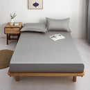 GobekUsa Cotton Fitted Sheet Set Cozy Bedsheet Pillowcases King Twin Queen Full Size