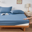 GobekUsa Cotton Fitted Sheet Set Cozy Bedsheet Pillowcases King Twin Queen Full Size