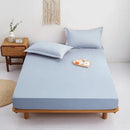GobekUsa Cotton Fitted Sheet Set Cozy Bedsheet Pillowcases King Twin Queen Full Size