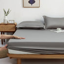 GobekUsa Cotton Fitted Sheet Set Cozy Bedsheet Pillowcases King Twin Queen Full Size