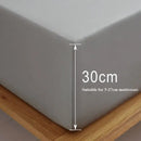GobekUsa Cotton Fitted Sheet Set Cozy Bedsheet Pillowcases King Twin Queen Full Size