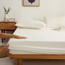 GobekUsa Cotton Fitted Sheet Set Cozy Bedsheet Pillowcases King Twin Queen Full Size