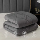 GobekUsa King Size Quilt Set with Pillowcase - Soft, Breathable, and Durable Comforter