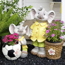 GobekUsa Elephant Garden Decoration | Creative Animal Flower Pots for Kindergarten and Outdoor Decor