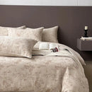 GobekUsa Linen Cotton Jacquard Bedding Set with Duvet, Sheet, and Pillowcases