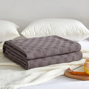 GobekUsa Cotton Waffle Towel Quilt Single Blanket for Office & Picnics