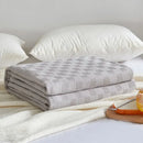 GobekUsa Cotton Waffle Towel Quilt Single Blanket for Office & Picnics