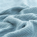 GobekUsa Cotton Waffle Towel Quilt Single Blanket for Office & Picnics