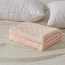GobekUsa Cotton Waffle Towel Quilt Single Blanket for Office & Picnics