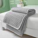 GobekUsa Cooling Latex Summer Mat Set with Rayon Quilted Sheet & Pillowcase