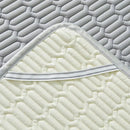 GobekUsa Cooling Latex Summer Mat Set with Rayon Quilted Sheet & Pillowcase