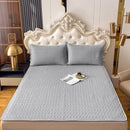 GobekUsa Cooling Latex Summer Mat Set with Rayon Quilted Sheet & Pillowcase