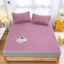 GobekUsa Cooling Latex Summer Mat Set with Rayon Quilted Sheet & Pillowcase