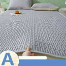 GobekUsa Cooling Latex Summer Mat Set with Rayon Quilted Sheet & Pillowcase