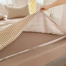 GobekUsa Cotton Quilted Duvet Cover Soft Comforter Skin-Friendly Bedclothes