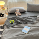 GobekUsa Cotton Quilted Duvet Cover Soft Comforter Skin-Friendly Bedclothes