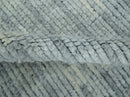 Gray, Silver and Ivory Traditional Hand Knotted 8x10 Wool Area Rug by The Rug Decor