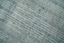 Gray, Silver and Ivory Traditional Hand Knotted 8x10 Wool Area Rug by The Rug Decor