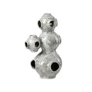GobekUsa Abstract Planet Hollow Pipe Ceramic Ornament Figurine - Home Decor Accessory
