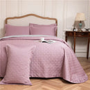 GobekUsa Egyptian Cotton Quilt Set, Reversible Bedspread, Luxe Coverlet, 3Pcs