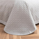 GobekUsa Egyptian Cotton Quilt Set, Reversible Bedspread, Luxe Coverlet, 3Pcs